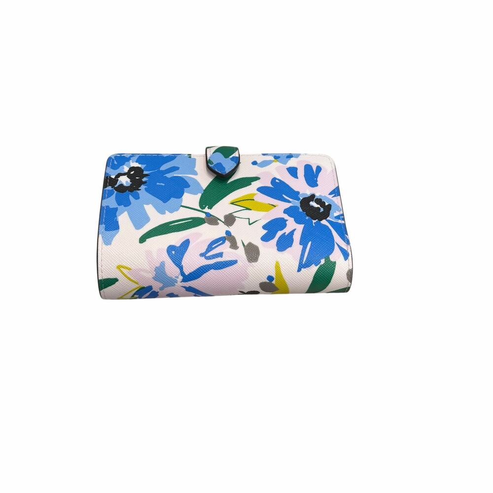 NEW Kate Spade Madison Boxed Medium Compact Bifold Wallet Festival Floral Multi - Picture 8 of 12